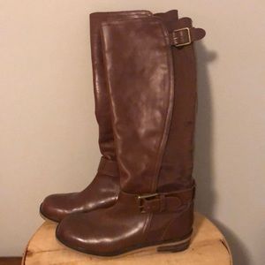 Lucky Brand brown riding boots Size 7.5M